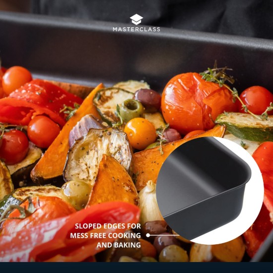 Non-stick baking tray, anodized aluminium, 42 x 32 cm, "Master Class" - Kitchen Craft