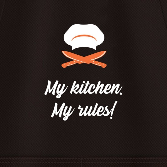 Grembiule da cucina “My kitchen. My rules!”