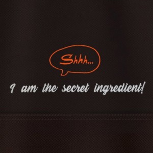 Kitchen apron "I am the secret ingredient"