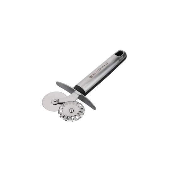 Double-wheeled pastry cutter, stainless steel, 16cm, "Master Class" - Kitchen Craft 