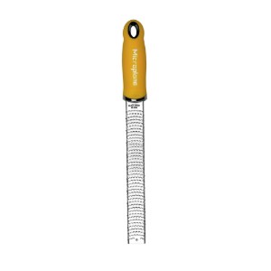 Grattugia, acciaio inossidabile chirurgico, 32,5 x 3 cm, Mustard Yellow, Classic - Microplane