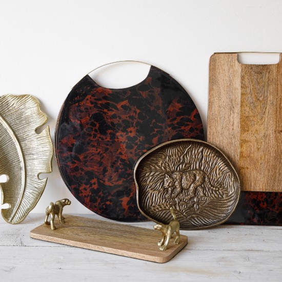 Serving platter, mango wood, 31.5 × 15 cm, "Artesa" - Kitchen Craft