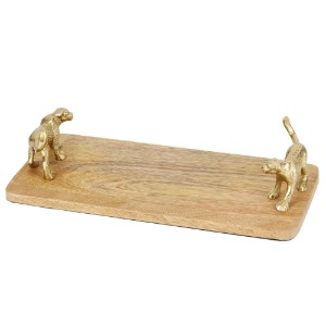 Serving platter, mango wood, 31.5 × 15 cm, "Artesa" - Kitchen Craft