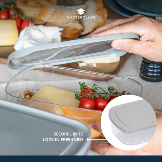 Osteopbevaringsboks, plastik, 23 x 16 cm, "Master Class" - Kitchen Craft