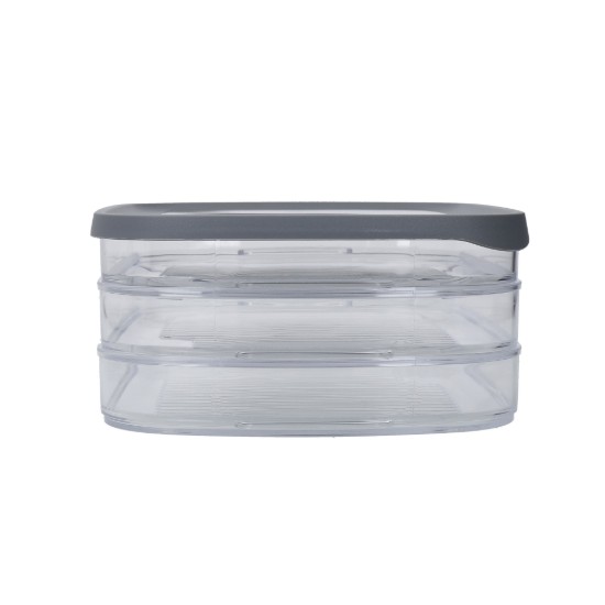 Unterteilte Lebensmittelaufbewahrungsbox, Kunststoff, 23 x 16 cm, „Master Class“ – Kitchen Craft