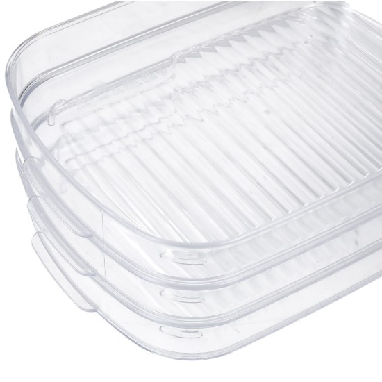 Unterteilte Lebensmittelaufbewahrungsbox, Kunststoff, 23 x 16 cm, „Master Class“ – Kitchen Craft