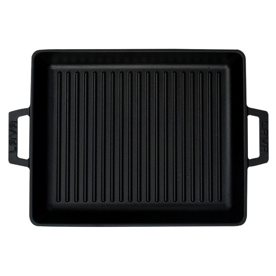 Grill tray, 26 x 32 cm, cast iron - LAVA brand