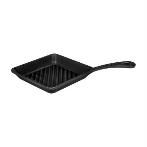 Gietijzeren grillpan, 16 x 16 cm - merk LAVA