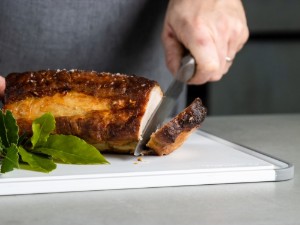 Non-slip cutting board, polypropylene, 25x20cm - KitchenAid