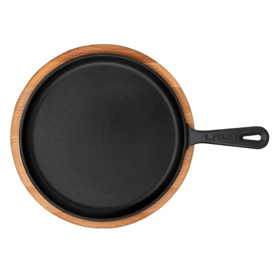 Pannekakepanne, 26 cm, med trestativ - LAVA