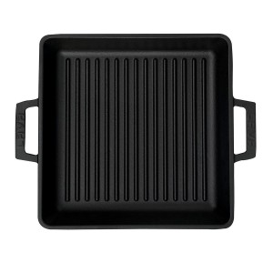 Grill tray, cast iron, 26 x 26 cm - LAVA brand