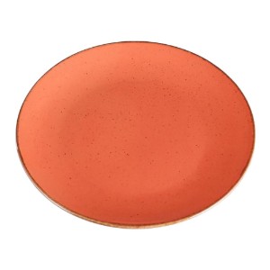 Porseleinen bord, 30cm, "Seizoenen", Oranje - Porland
