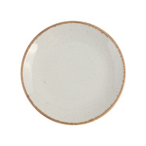 Porseleinen bord, 24cm, "Seasons", Grijs - Porland