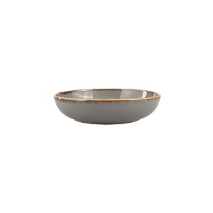 Porseleinen kom, 16cm, "Seasons", Donkergrijs - Porland