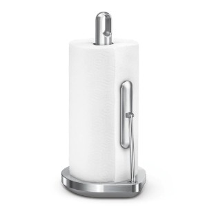 Portarotolo di carta assorbente, 36,3 cm, acciaio inossidabile spazzolato - simplehuman