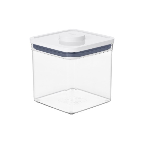 Firkantet matbeholder, plast, 16 x 16 x 16 cm, 2,6 L - OXO