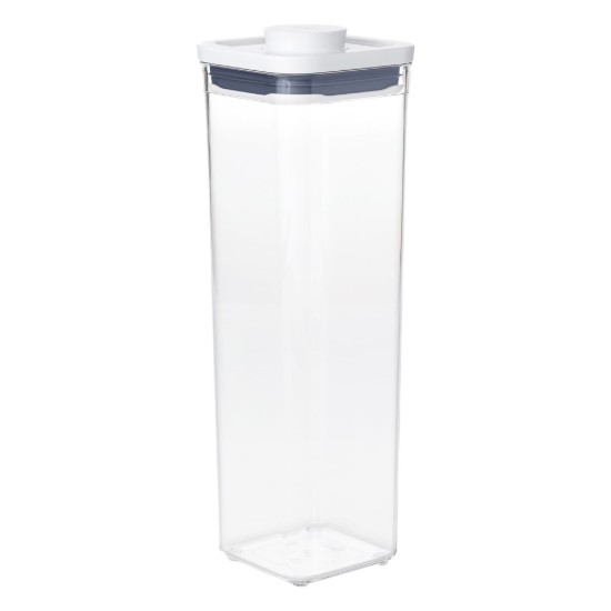 Square food container, plastic, 11 x 11 x 32 cm, 2.1 L - OXO
