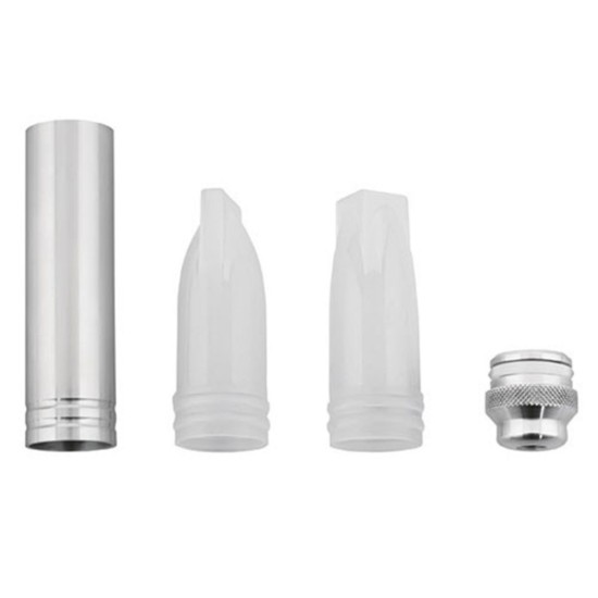 Set of 3 decorator tips with adapter - iSi