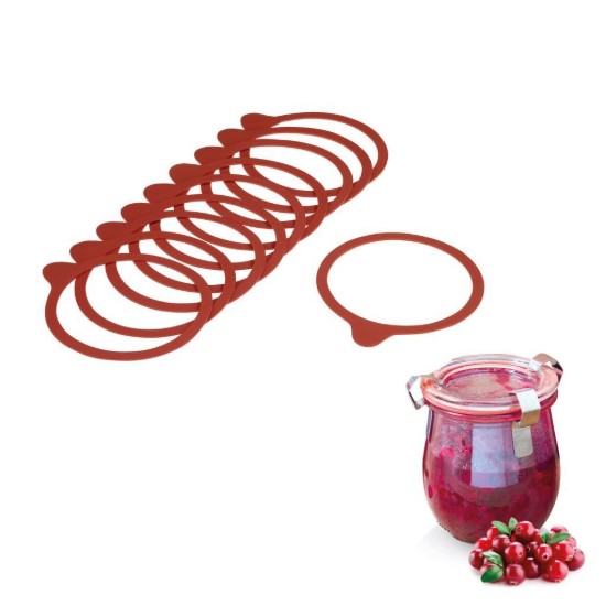 Set van 10 pakkingen voor pot, 125 mm - Westmark