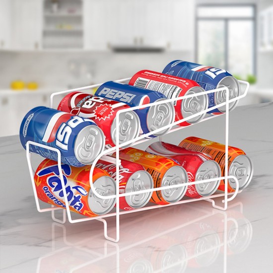 Support de stockage de canettes de boisson, acier au carbone - Zokura