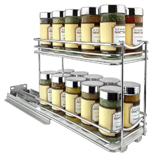 Portaspezie scorrevole, 26 x 10,8 x 21,6 cm - Zokura