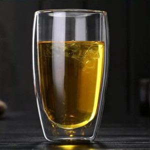 Set van 2 glazen, dubbelwandig, 450 ml - Zokura