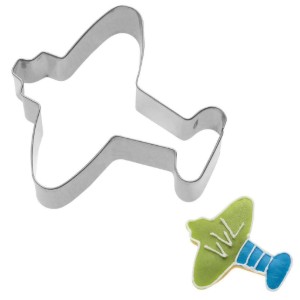 Airplane-shaped biscuit cutter, 7 cm, stainless steel - Westmark 