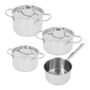 7-delige mini pannenset, roestvrij staal, "Mini 3" - Demeyere
