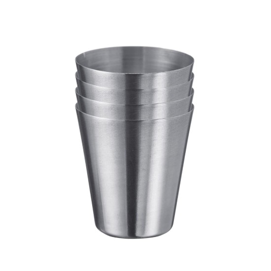 Set di 4 mini bicchieri, acciaio inossidabile, 30 ml, "Mendo" - Westmark
