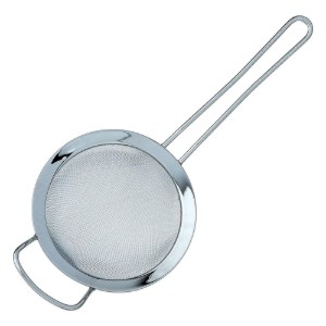 Stainless steel strainer, 25 cm - Grunwerg