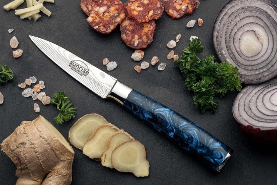 7-delige Rockingham Forge Sunrise messenset, Sapphire - Grunwerg