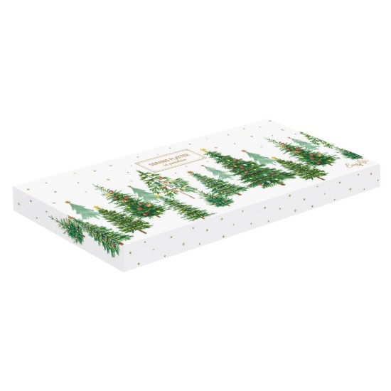 Πιατέλα σερβιρίσματος πορσελάνης, 37 × 14 cm, "Festive TREES" - Easy Life