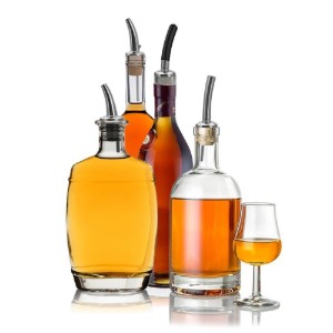 Set van 2 gratis schenktuiten voor flessen, kurk - Westmark