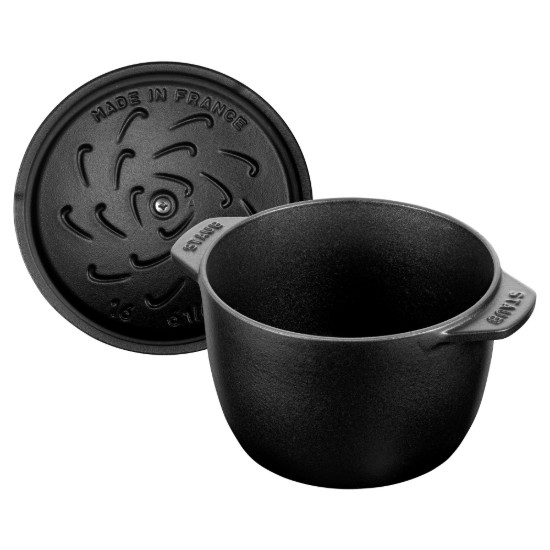 Pentola Cocotte per riso, ghisa, 16 cm/1,75 L, Black - Staub