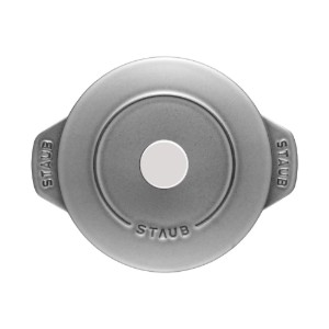 Cocotte rice cooking pot, cast iron, 16cm/1.75L, Graphite Grey - Staub