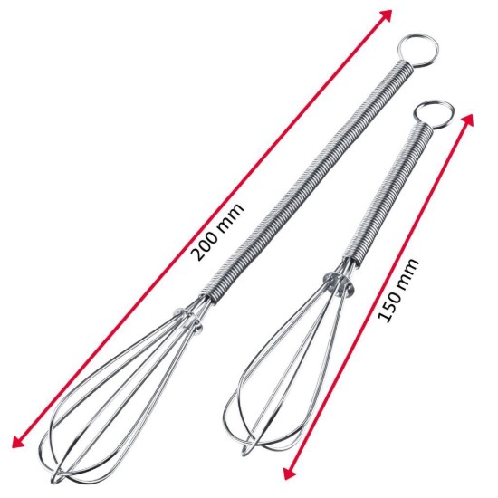 Set di mini fruste da 2 pezzi, acciaio inossidabile - Westmark