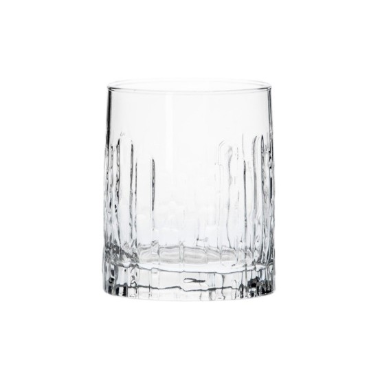 Conjunto de copos de whisky de 3 peças, em vidro, 355ml, "Oak" - Borgonovo