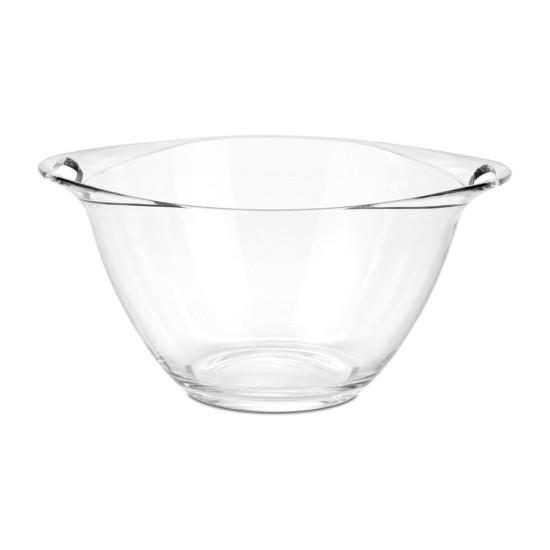 Bowl, made of glass, 29 × 24 cm / 3.6 L, "Practica" - Borgonovo