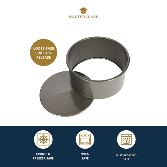 Baking pan, steel, 18 cm - Kitchen Craft