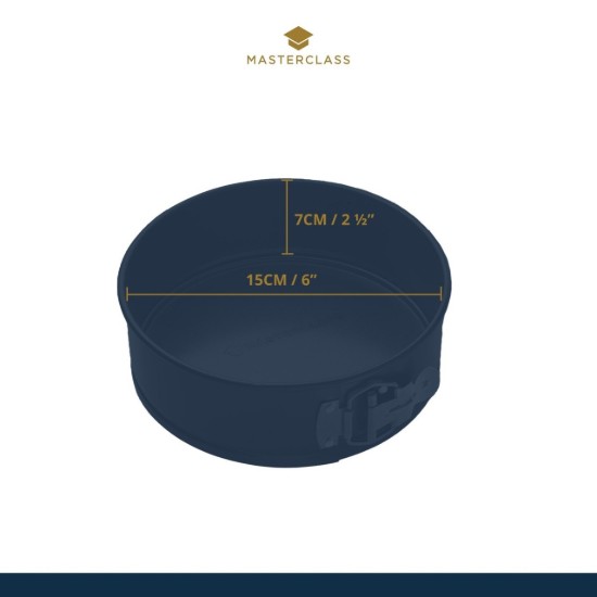 Stampo da forno, 15 cm, acciaio - Kitchen Craft