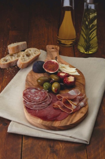 Chopping board, 30 × 17 cm, olive wood - Kitchen Craft