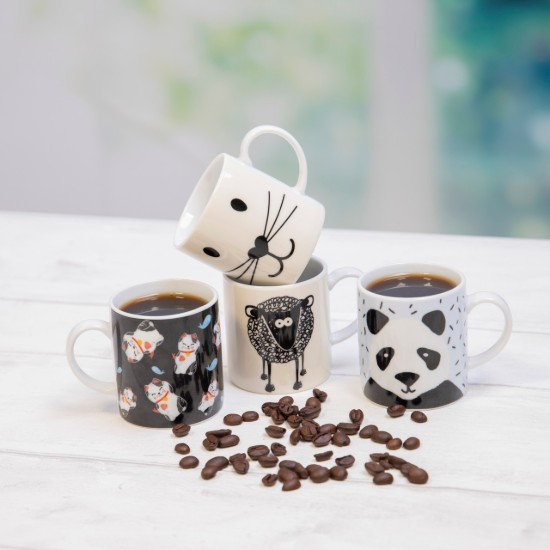 "Cat face" espresso mug, 80 ml - Kitchen Craft
