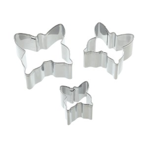 Set van 3 vlindervormen, voor het snijden van marsepeindecoraties – made by Kitchen Craft