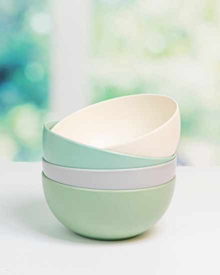 Set van 4 kommen van melamine, 15 cm -  Kitchen Craft