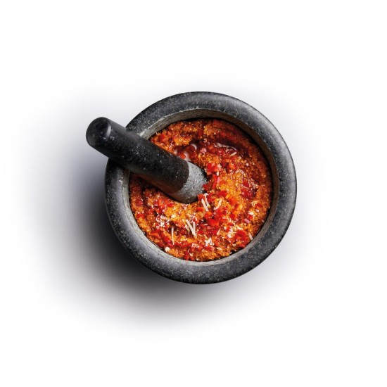 Vijzel en stamper, marmer, 13 cm - Kitchen Craft