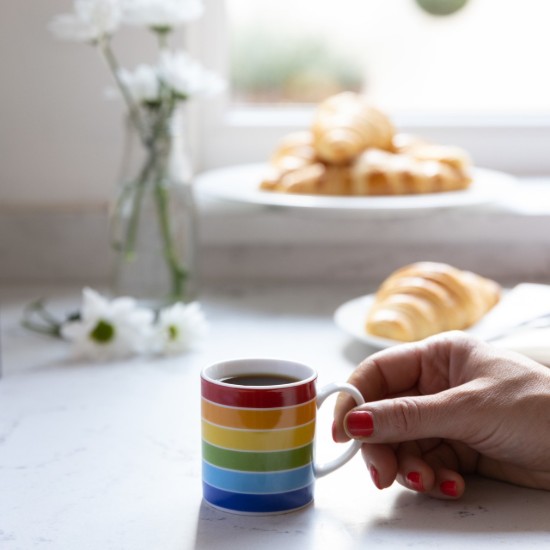 "Rainbow" espresso cup, 80 ml - by Kitchen Craft