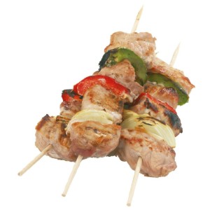 Set 100 kebab spiesjes 20 cm - Westmark