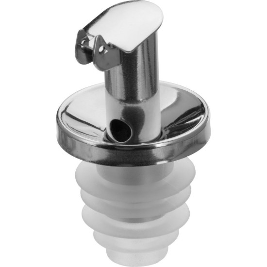 Tappo a pipetta con coperchio, per aceto, acciaio inox/silicone - Westmark