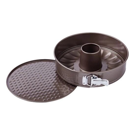 Molde para horno redondo con base extraíble, 26cm, "ASIMETRIA", acero al carbono - Pyrex