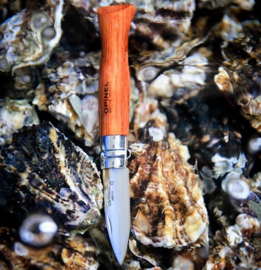 Μαχαίρι Oyster N°09, ανοξείδωτο, 6,5cm, "Nomad Cooking", Padouk - Opinel